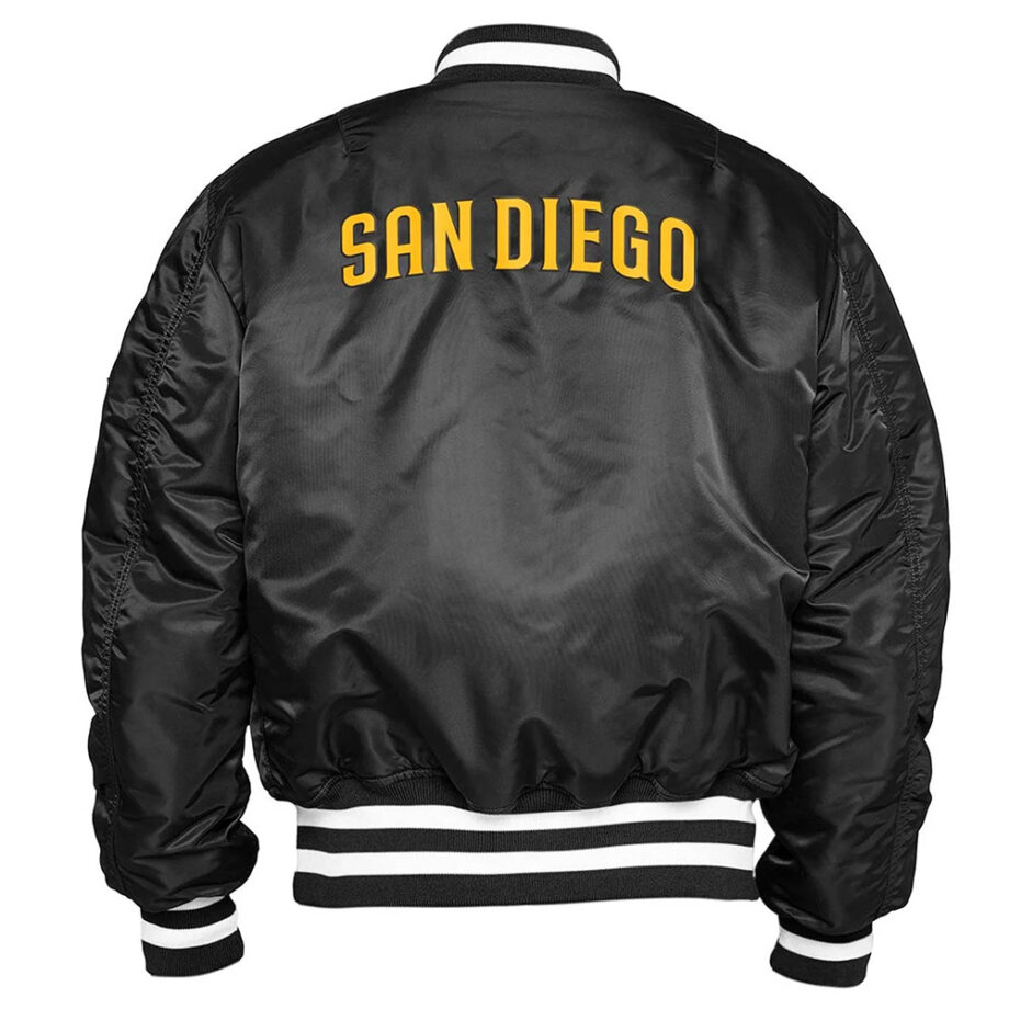 San Diego Padres MA-1 Bomber Jacket