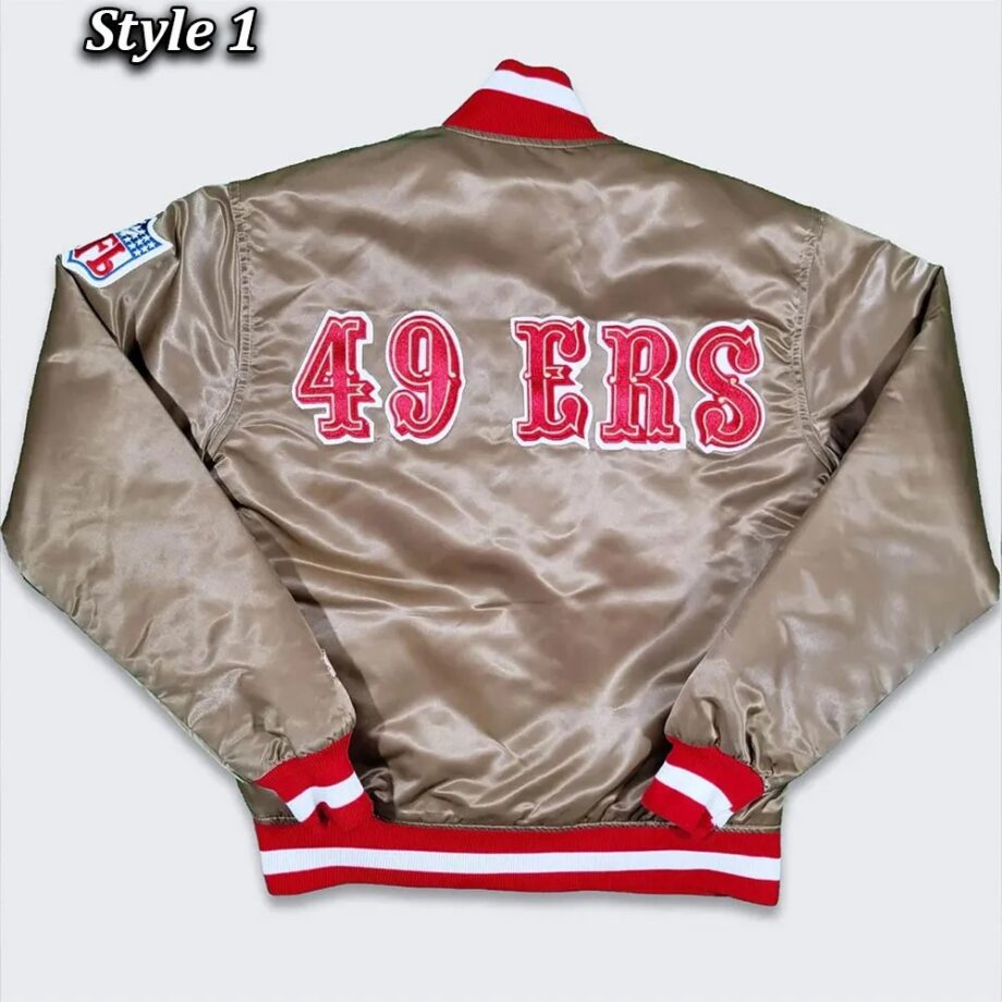 Vintage 80s San Francisco 49ers Bomber Jacket