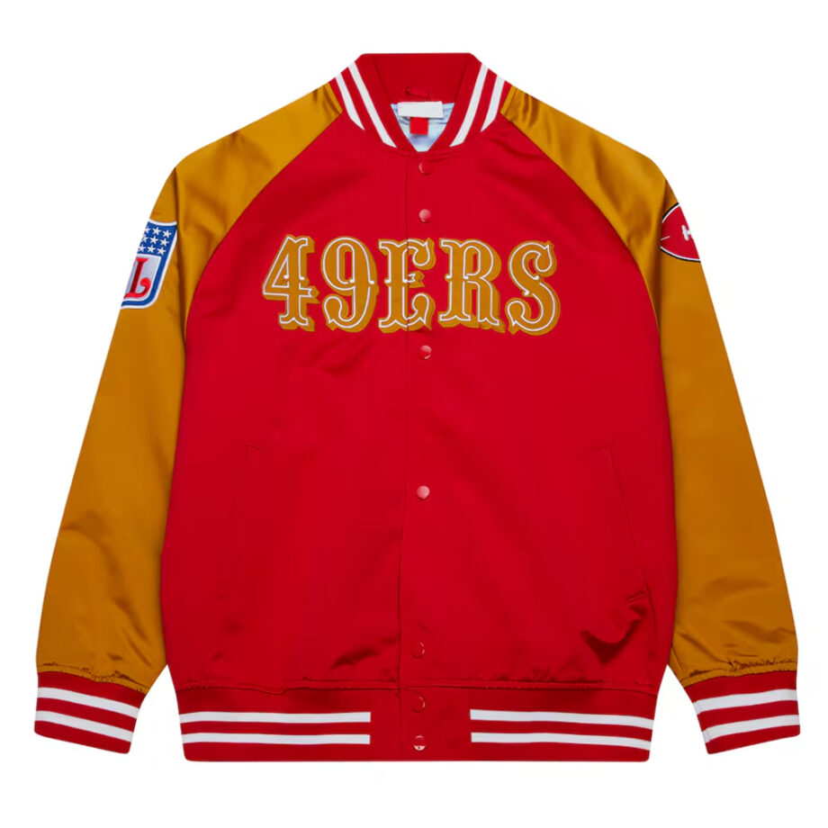 Faithful to The Bay San Francisco 49ers Red & Gold Jacket