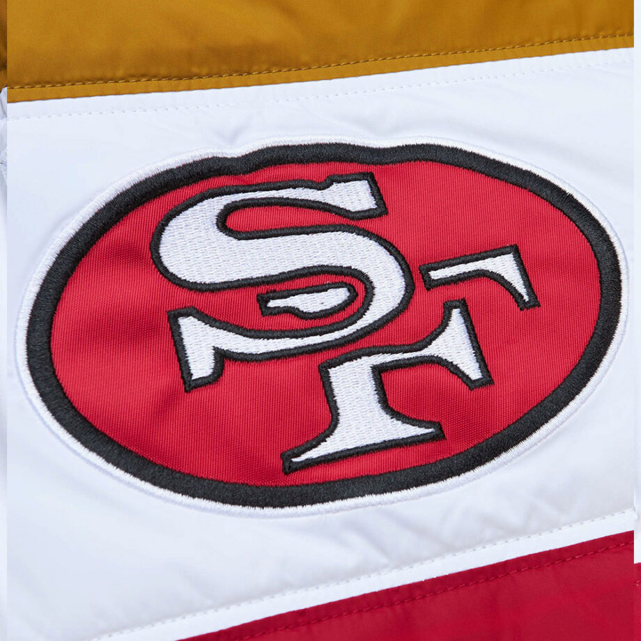 San Francisco 49ers In The Clutch Puffer Jacket