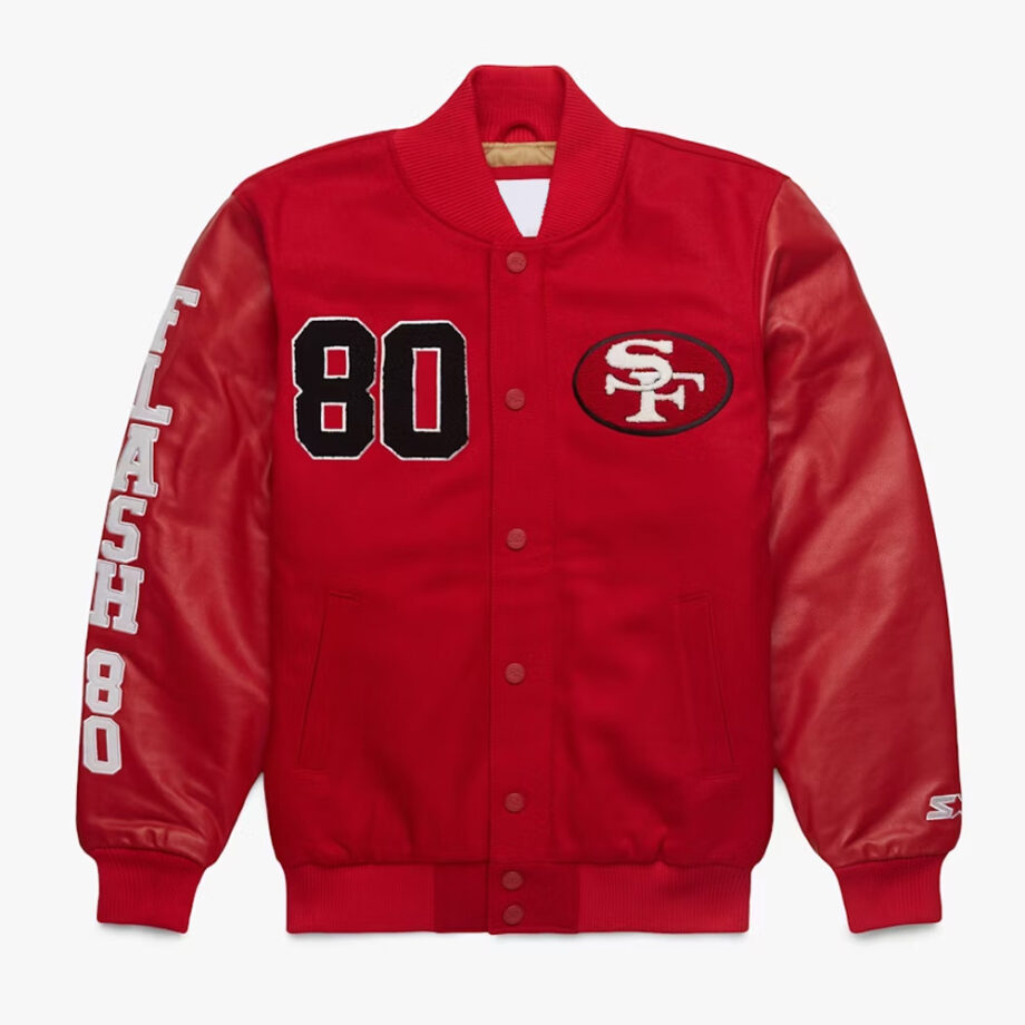 Jerry Rice San Francisco 49ers Varsity Jacket