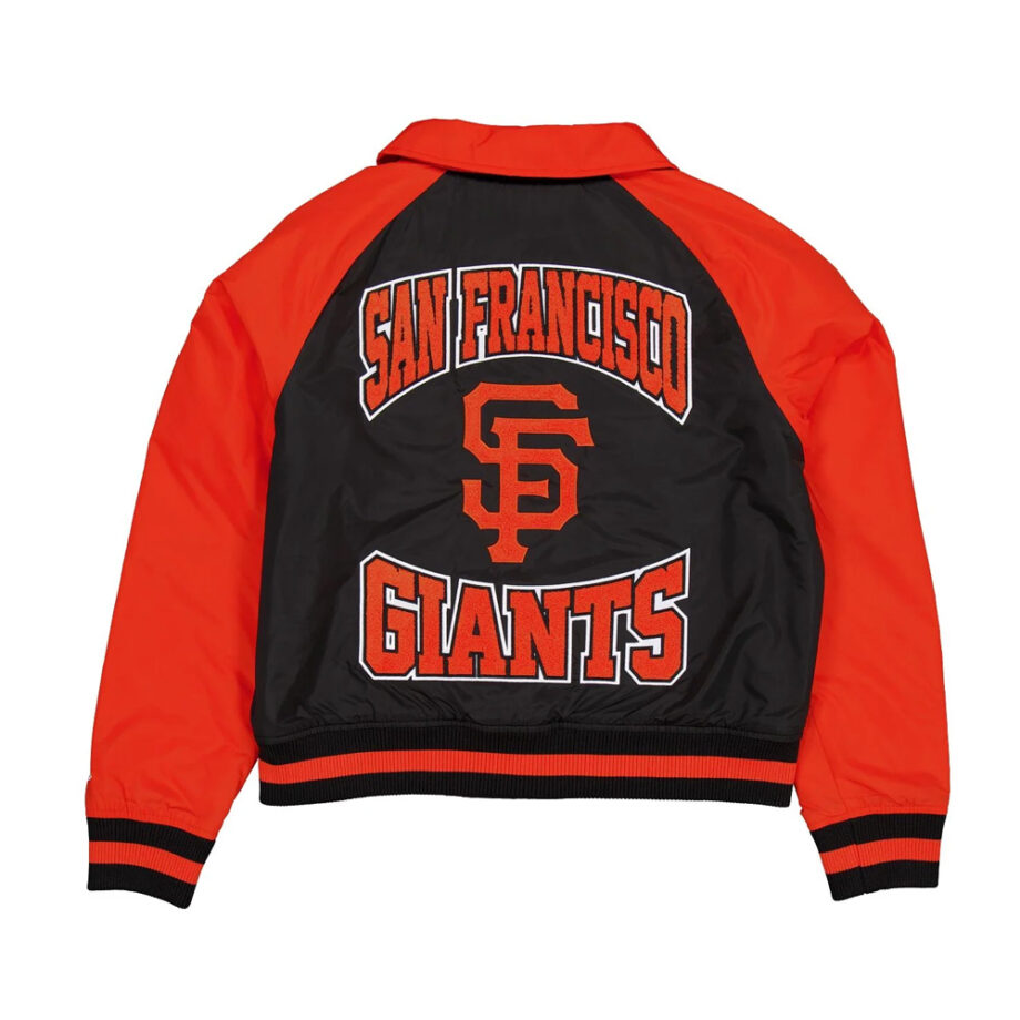 San Francisco Giants Black & Red Throwback Jacket