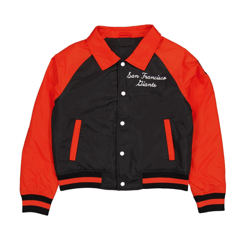 San Francisco Giants Black & Red Throwback Jacket