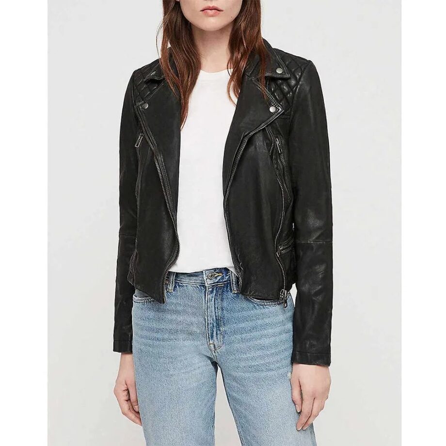 Katie Lowes Scandal Season 4 Leather Jacket