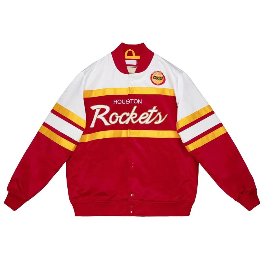 Houston Rockets Script Satin Jacket