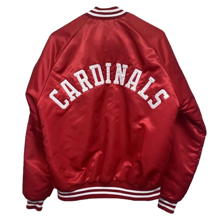 St. Louis Cardinals 1990s Red Bomber Jacket