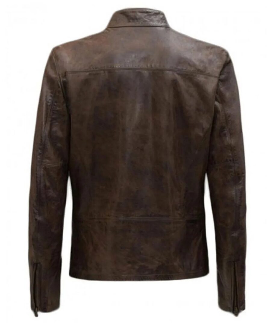 Harrison Ford Star Wars TFA Brown Leather Jacket