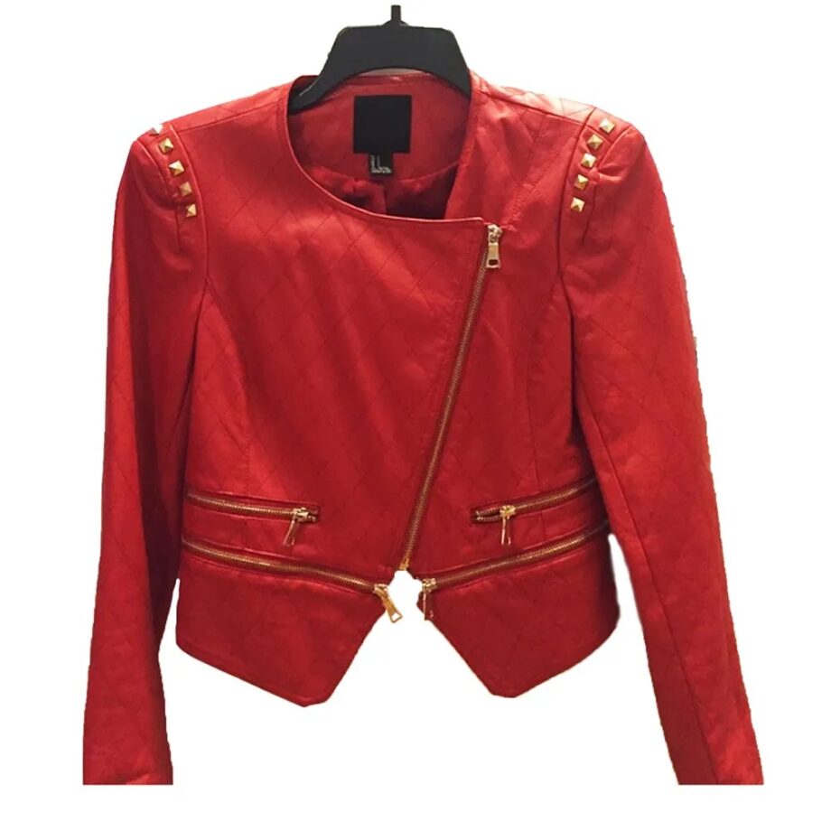 Star-Crossed Natalie Hall Leather Jacket