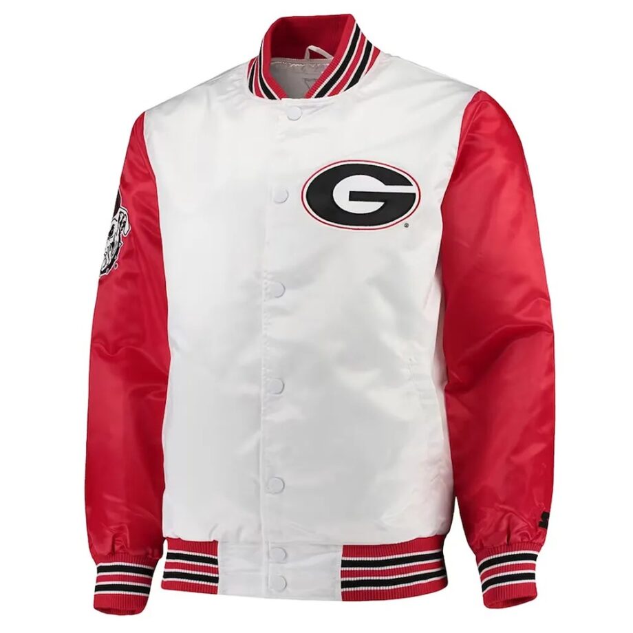 White/Red Georgia Bulldogs The Legend Jacket