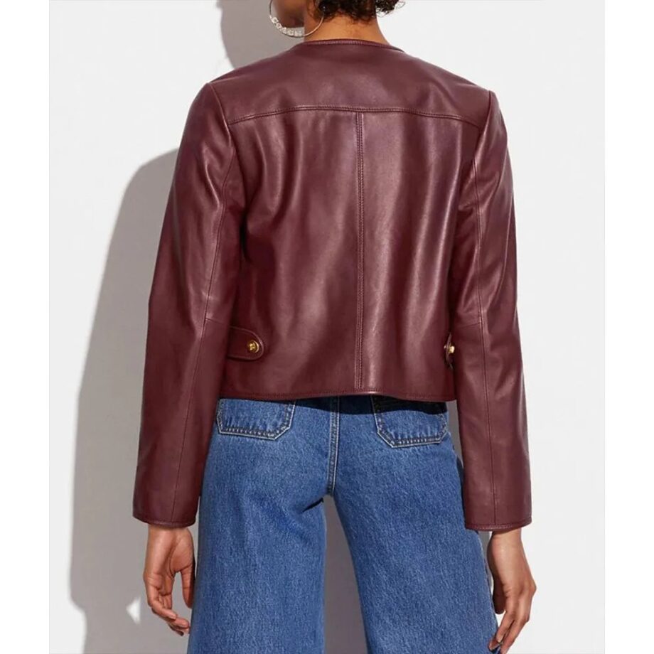 Karen Pittman Leather Jacket