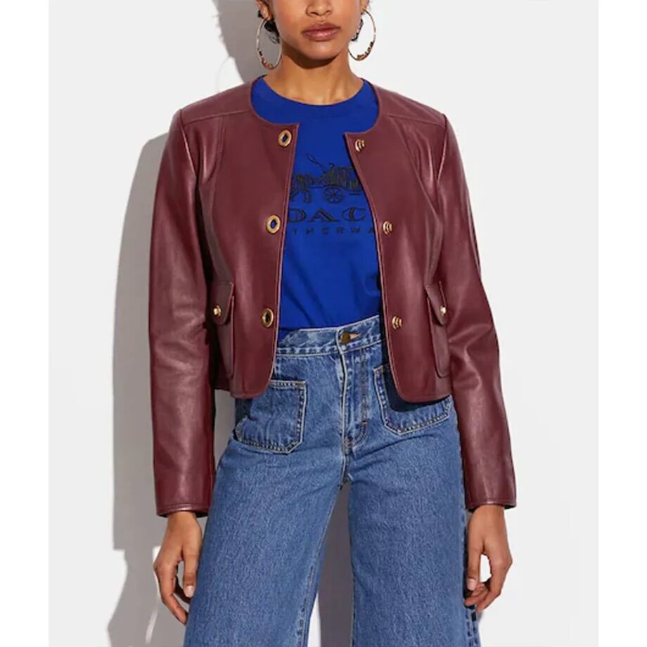 Karen Pittman Leather Jacket