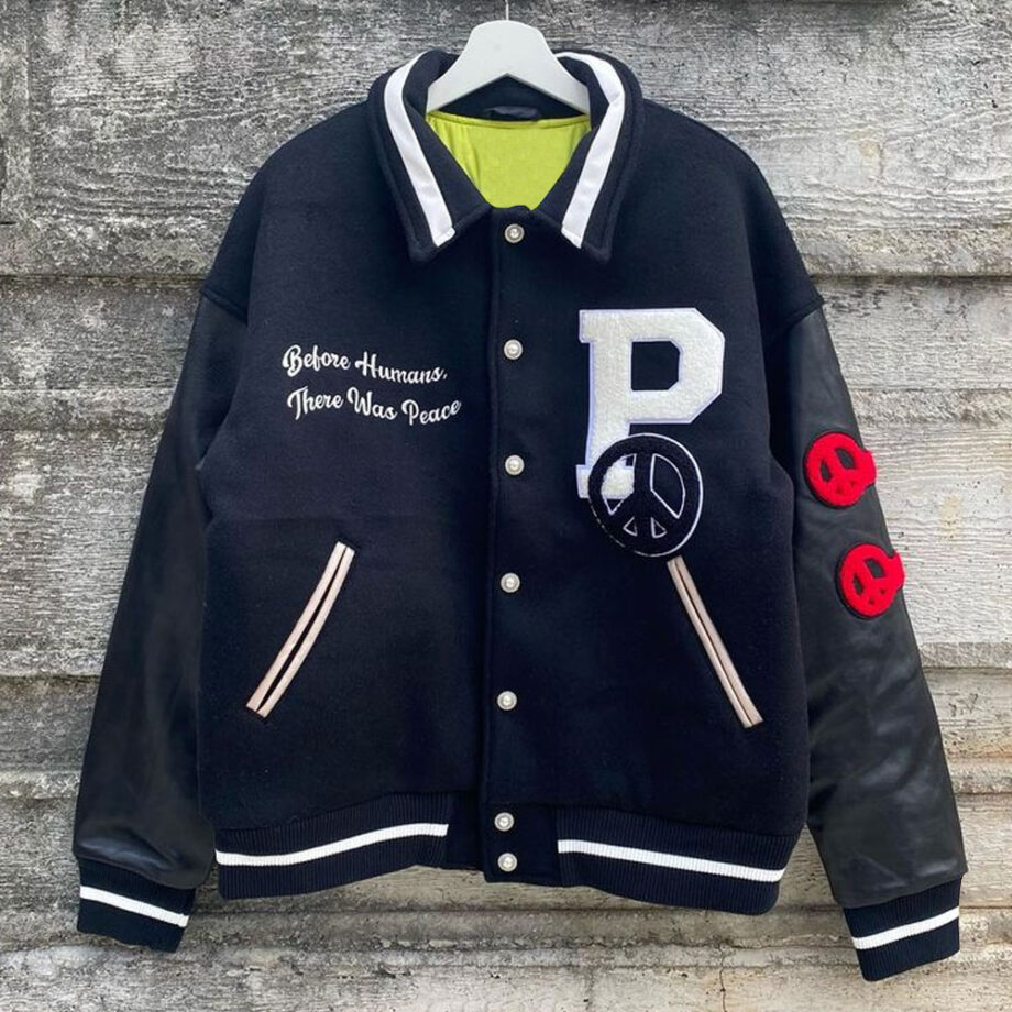 The Peaceful People Letterman Jacket