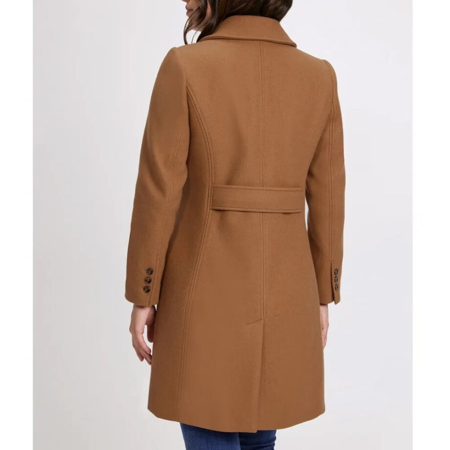Women Classic Button Wool Coat