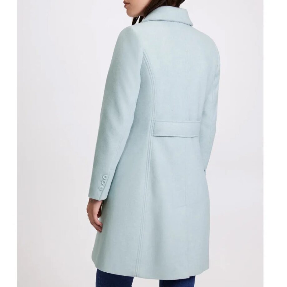 Women Classic Button Wool Coat