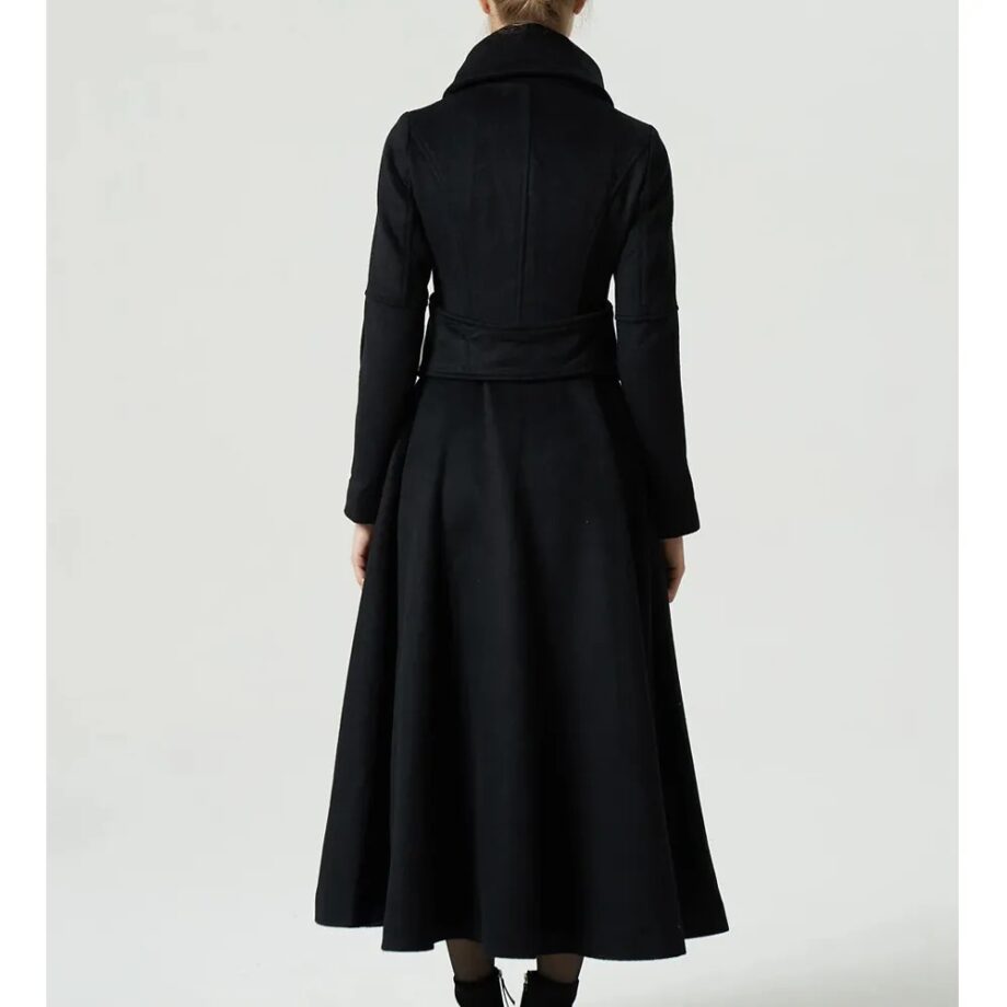 Women Elegant Maxi Long Coat