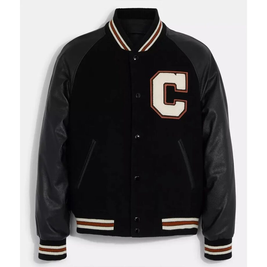 Coach Black Varsity Jacket