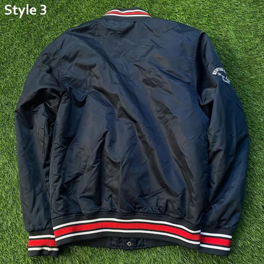 New York Yankees Baseball Blue Satin Jacket