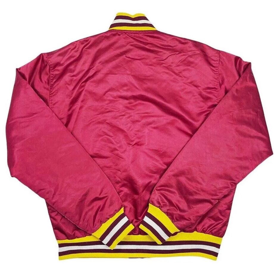 Vintage 80s Cleveland Cavaliers Burgundy Jacket