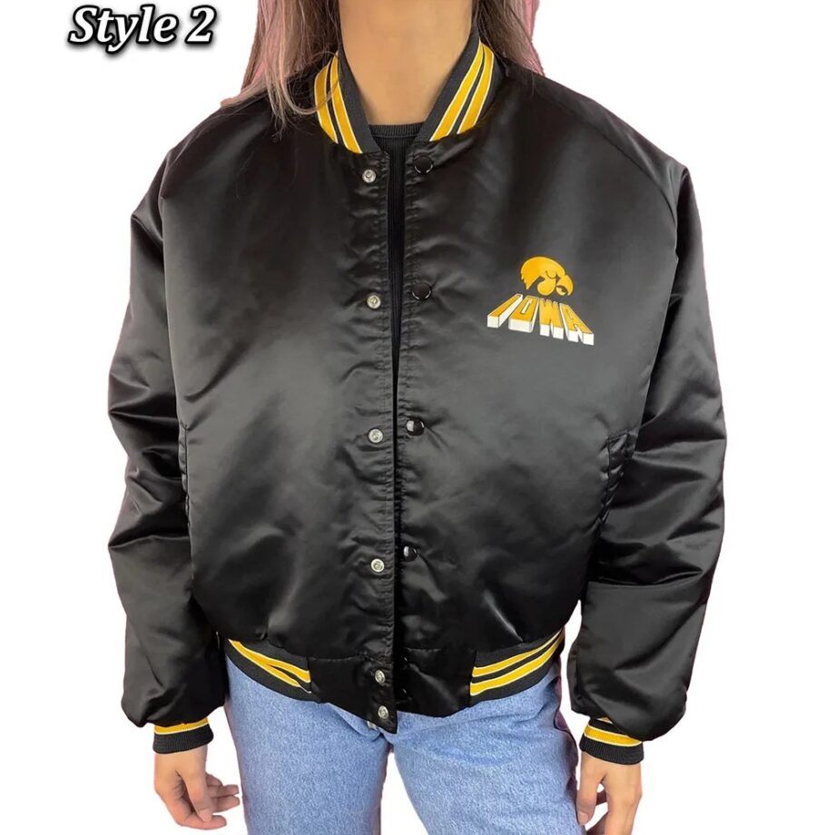 Vintage 90s Iowa Hawkeyes Jacket
