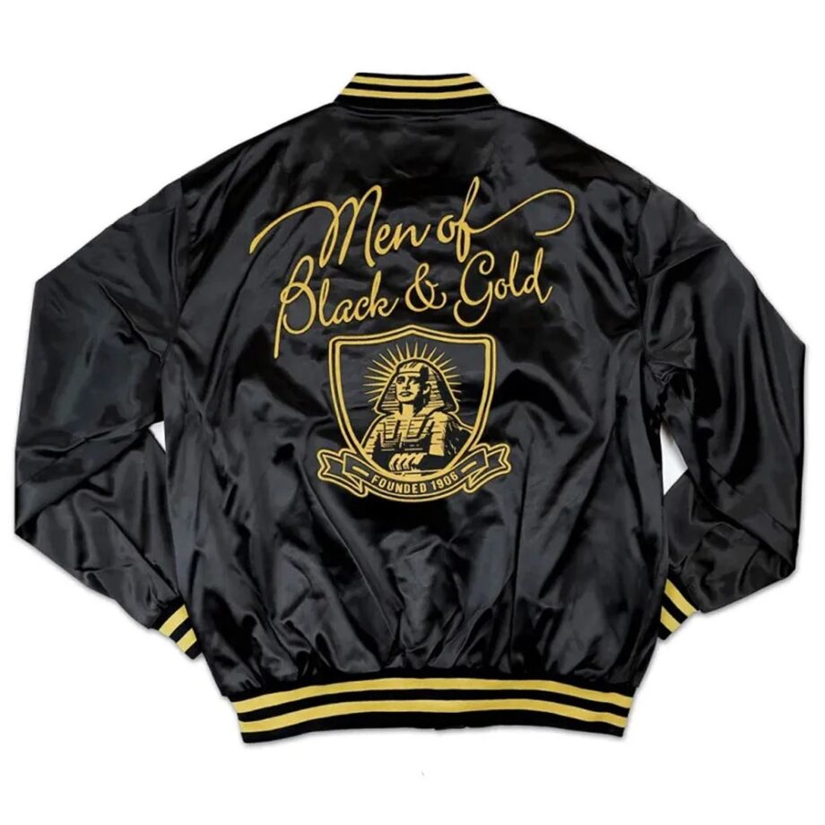 Alpha Phi Alpha Black & Gold Jacket