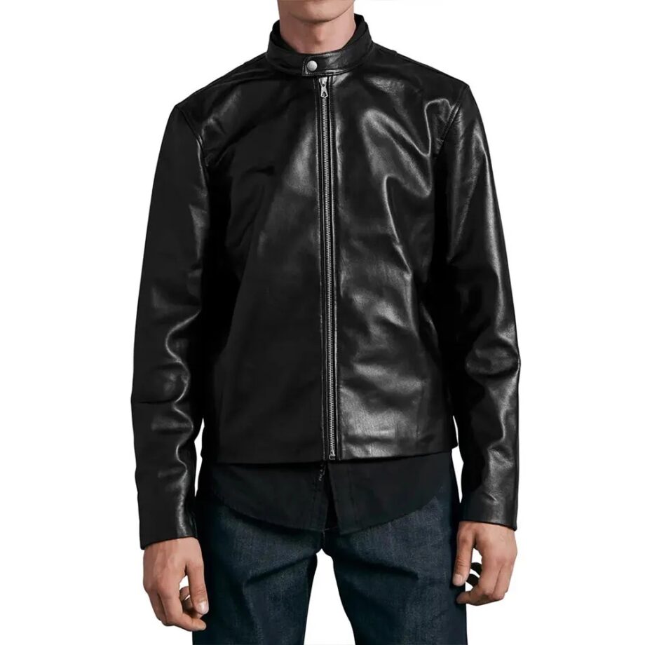 Archive Cafe Racer Leather Jacket