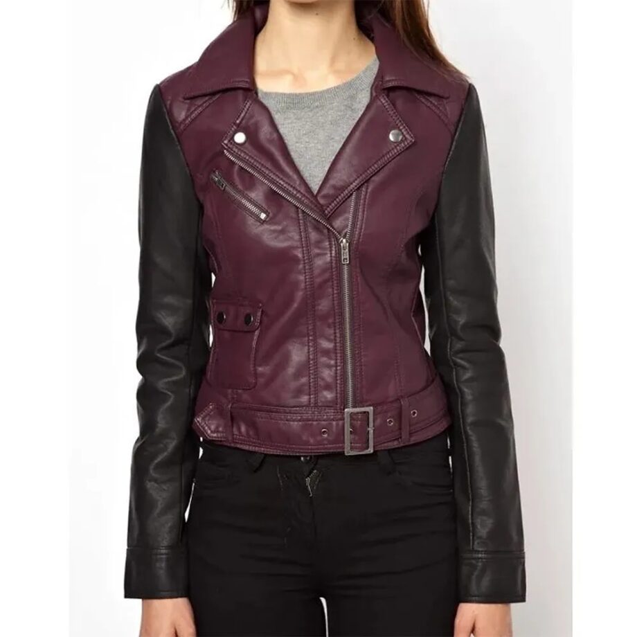 Pretty Little Liars S05 Lucy Hale Leather Jacket