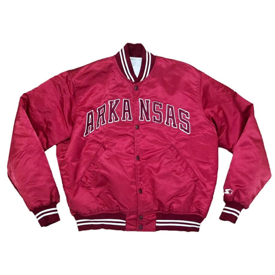 Arkansas Razorbacks Burgundy Jacket