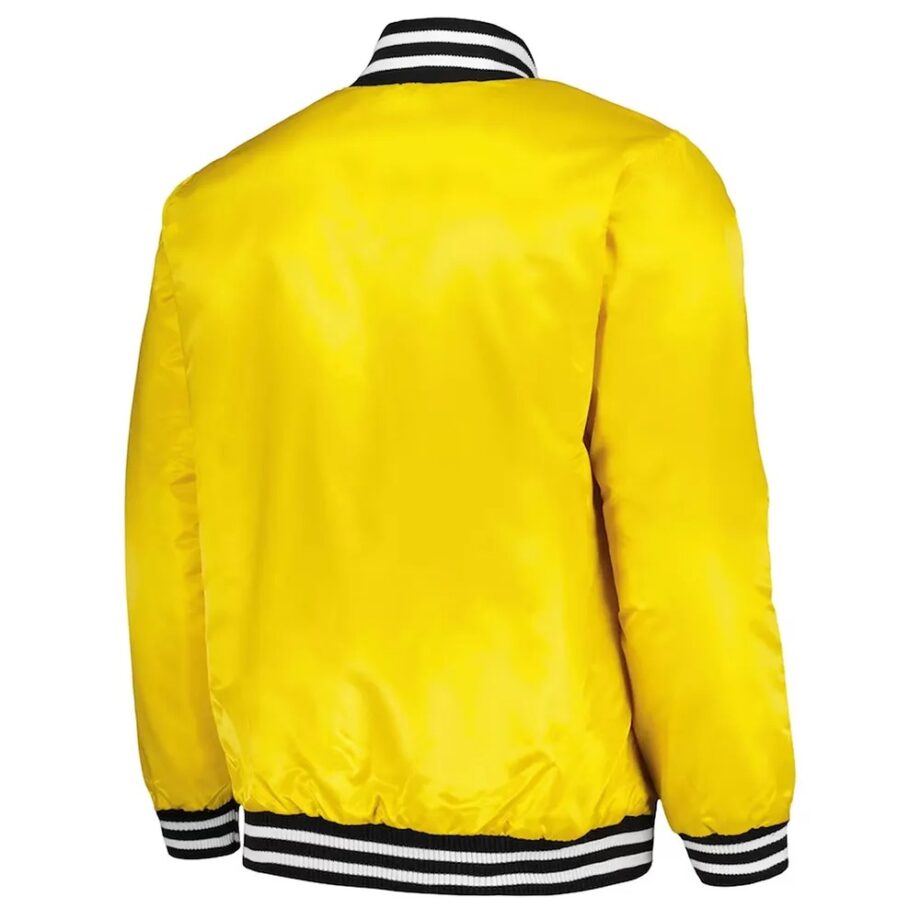 Atlanta Braves Gold Cross Bronx Varsity Jacket