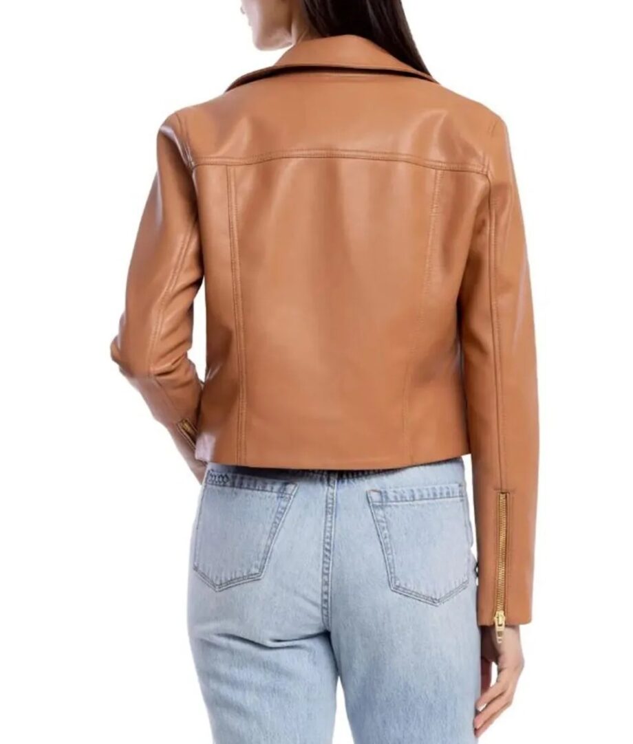 Average Joe Ashley Olivia Fisher Leather Jacket