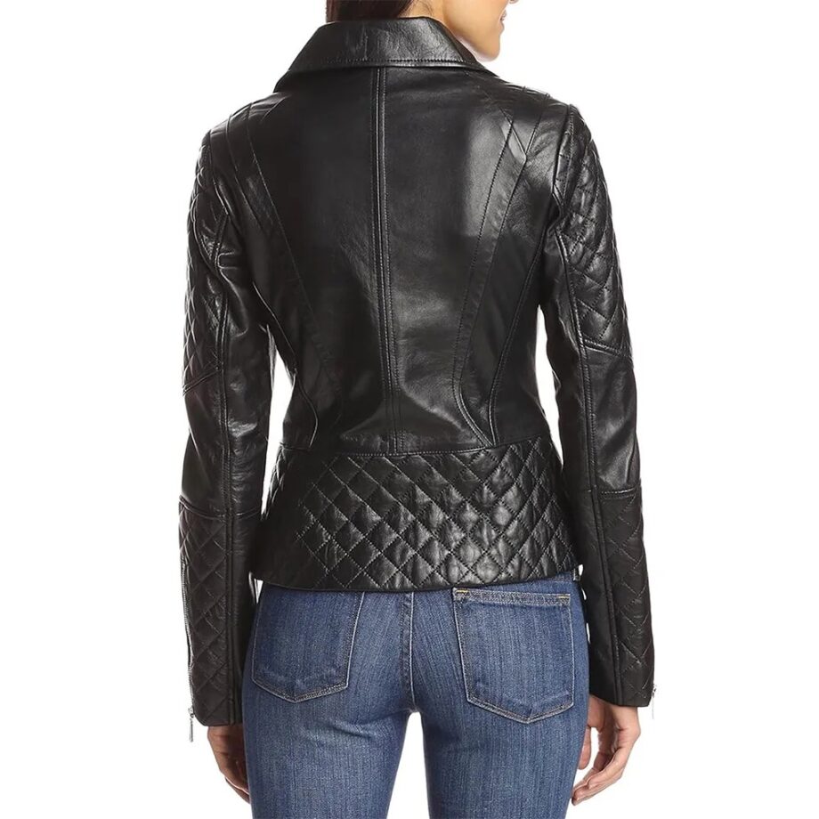 Bad Judge Kate Walsh Quilted Leather Jacket