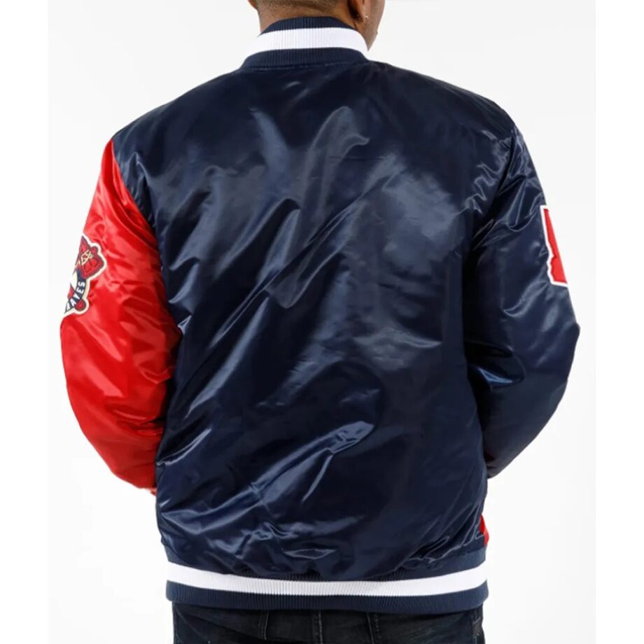 Black Label Atlanta Braves Satin Jacket