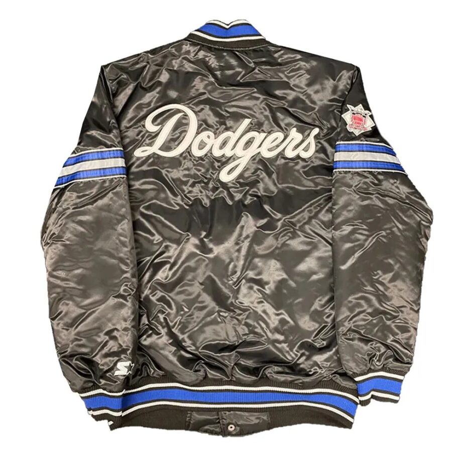 Black Los Angeles Dodgers Pick & Roll Jacket