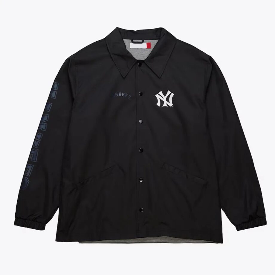 New York Yankees Black Coaches Jacket