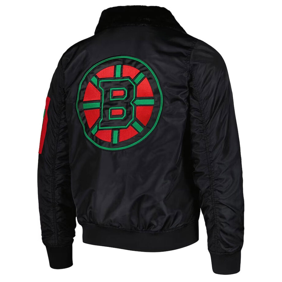 Boston Bruins Ty Mopkins Black Jacket