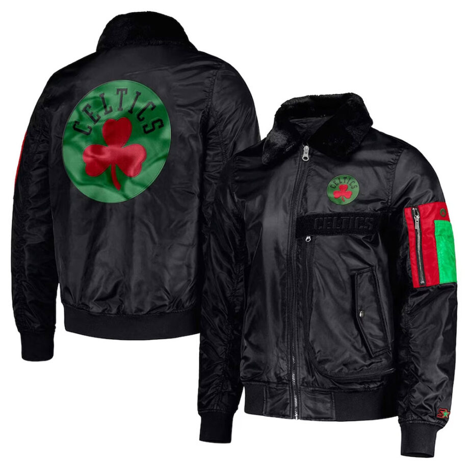 Boston Celtics Ty Mopkins Black Jacket