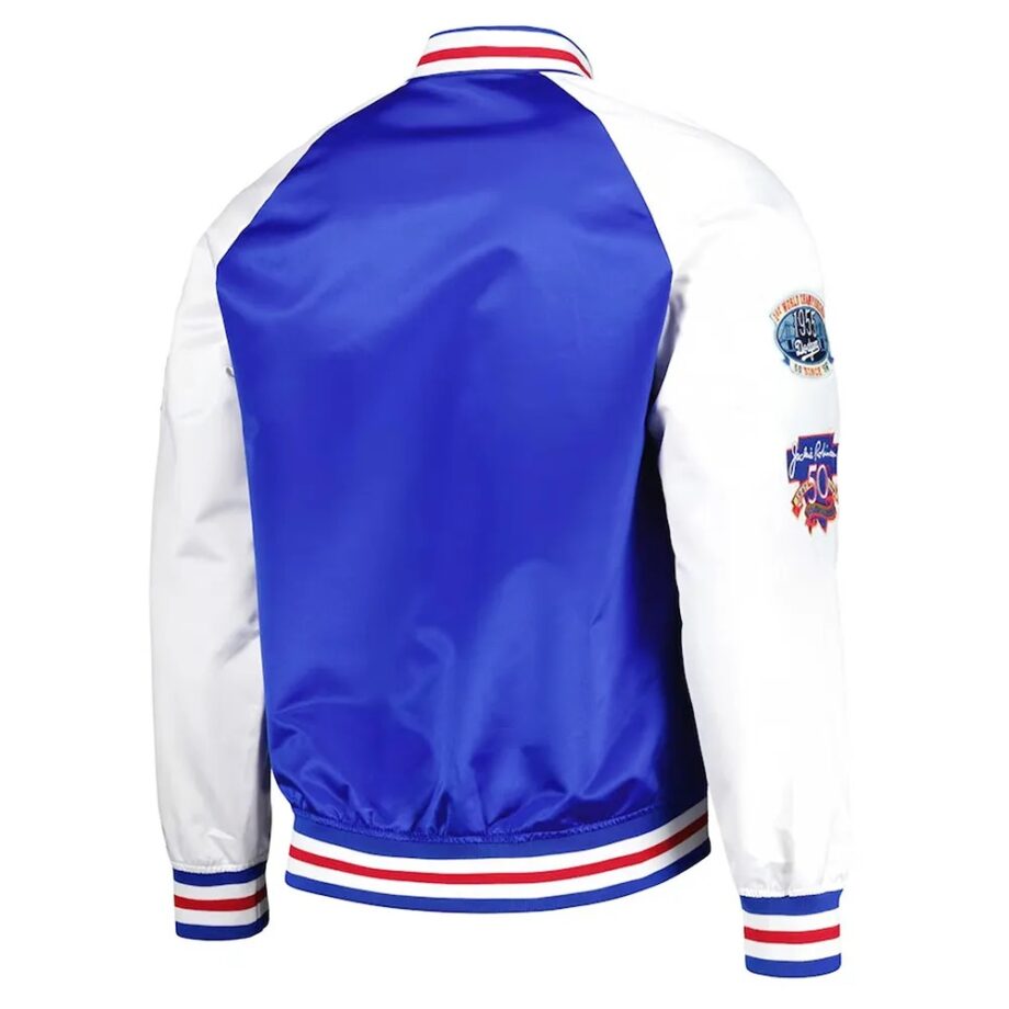 Royal/White Brooklyn Dodgers Jackie Robinson Legacy Jacket