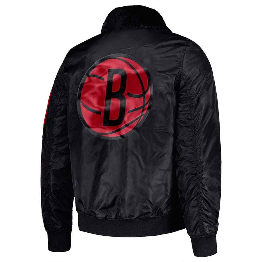 Brooklyn Nets Ty Mopkins Black Jacket