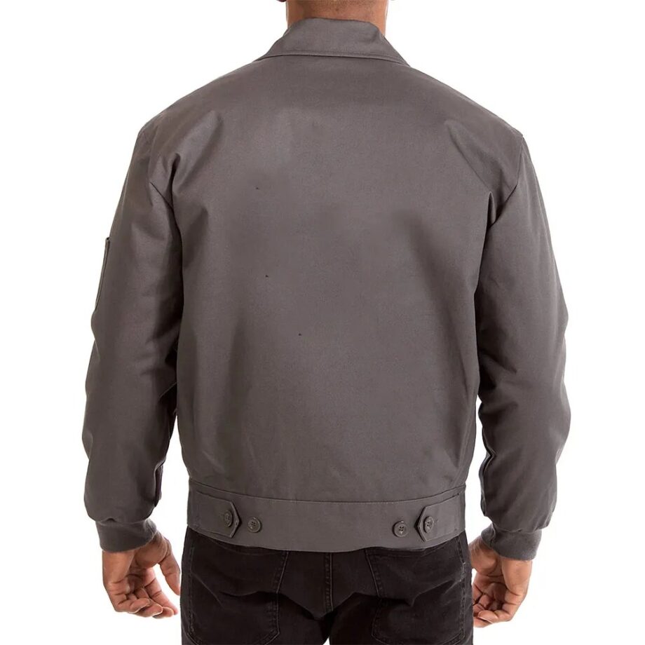 Calgary Flames Workwear Charcoal Cotton Jacket