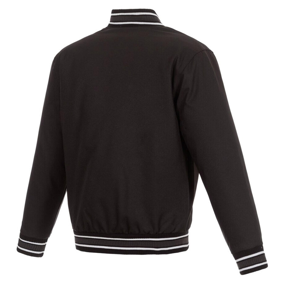 Carolina Hurricanes Black Poly-Twill Jacket