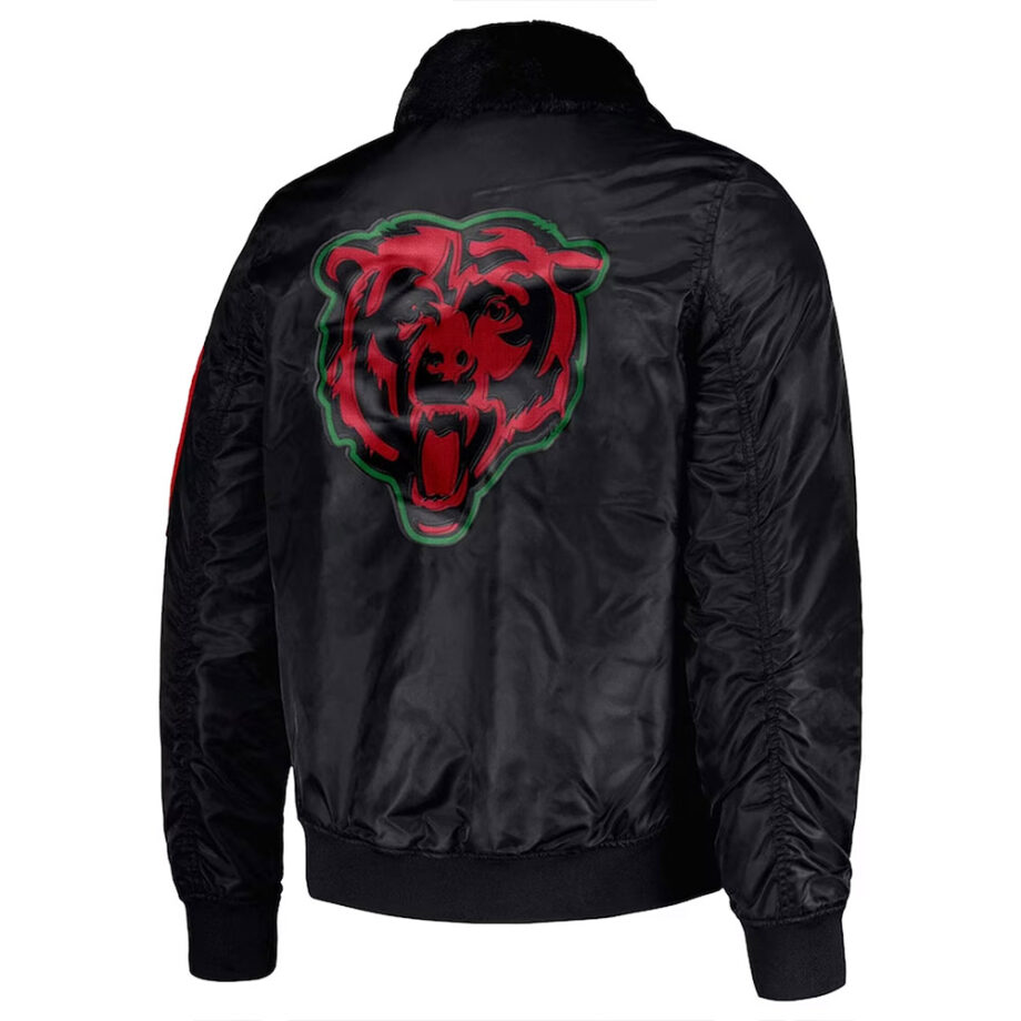 Chicago Bears Ty Mopkins Black Jacket
