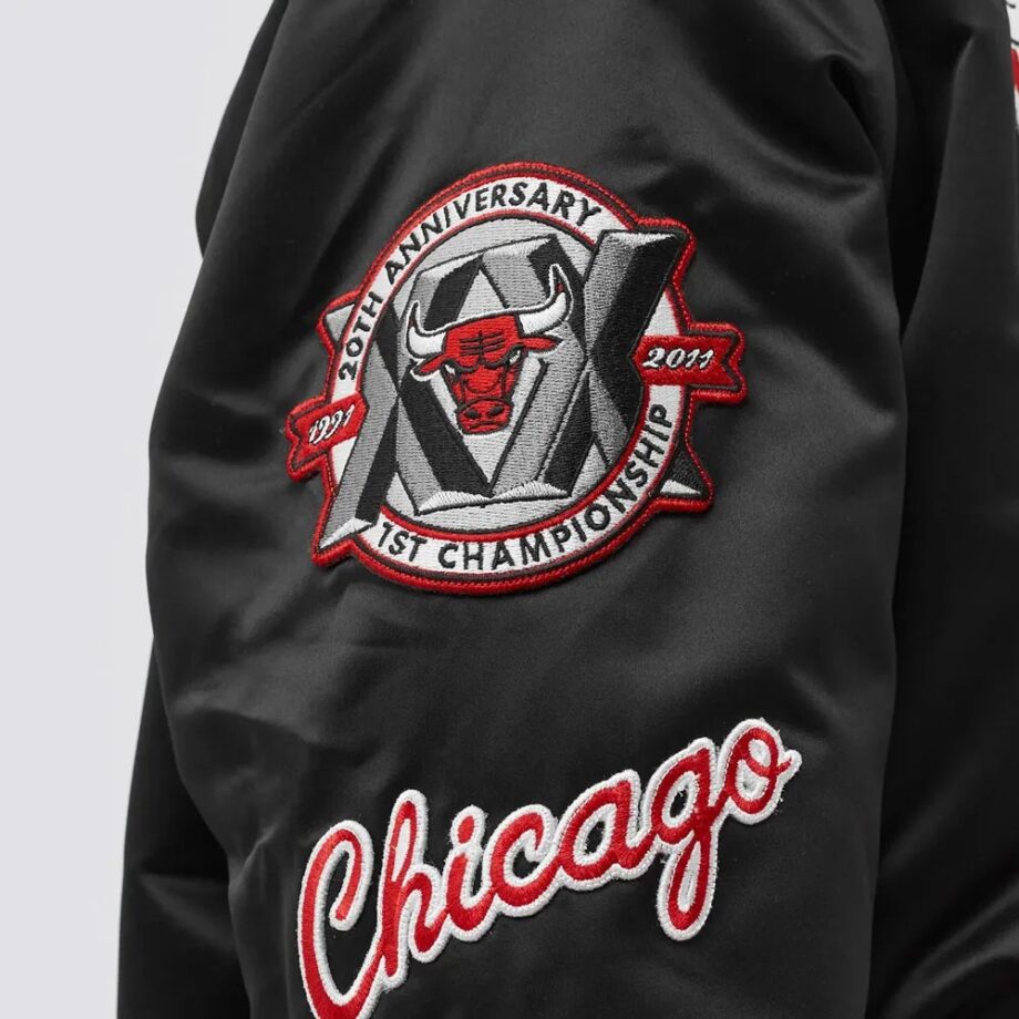 Chicago Bulls Flight Satin Jacket