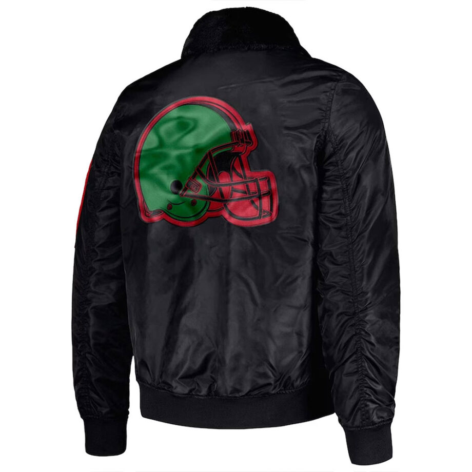 Cleveland Browns Tyrod Taylor Black Jacket