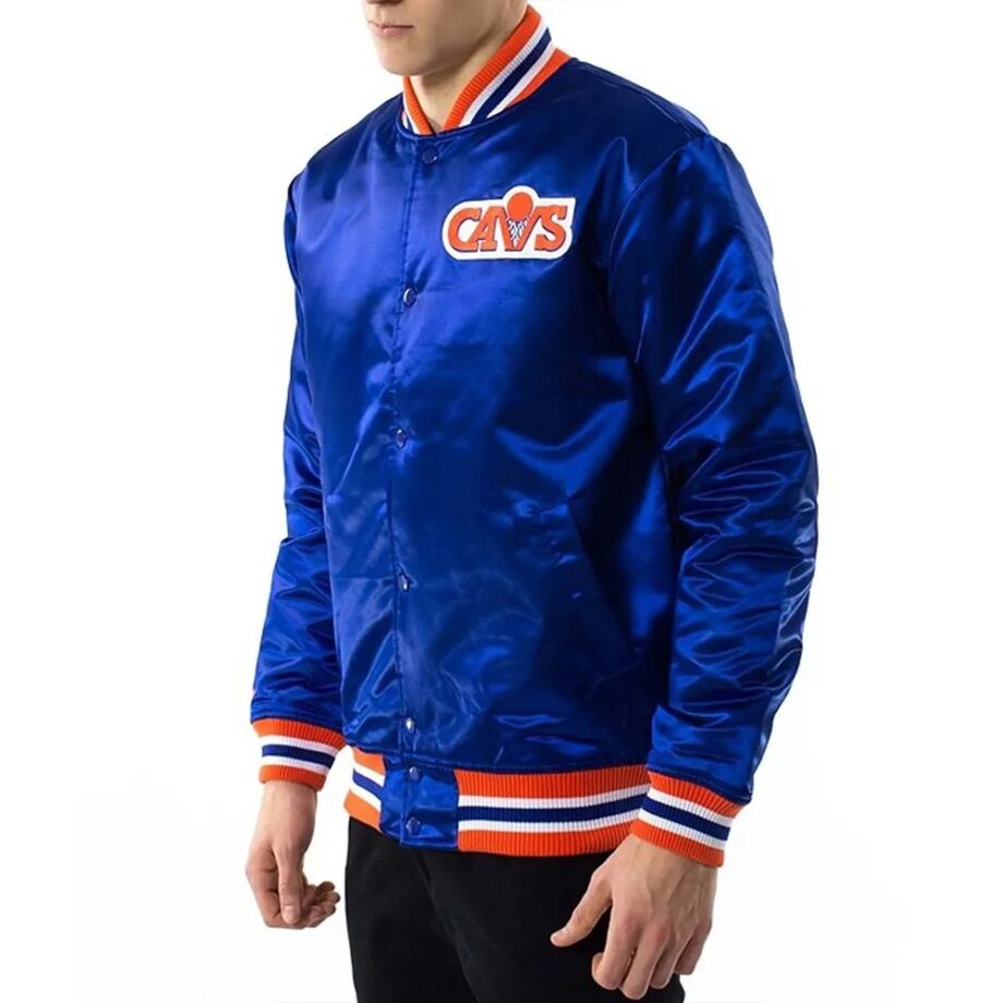 Cleveland Cavaliers Royal Satin Jacket