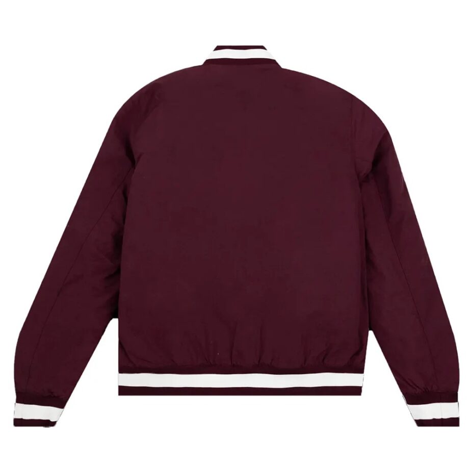 Coaches Texas A&M Aggies Maroon Baseball Jacket