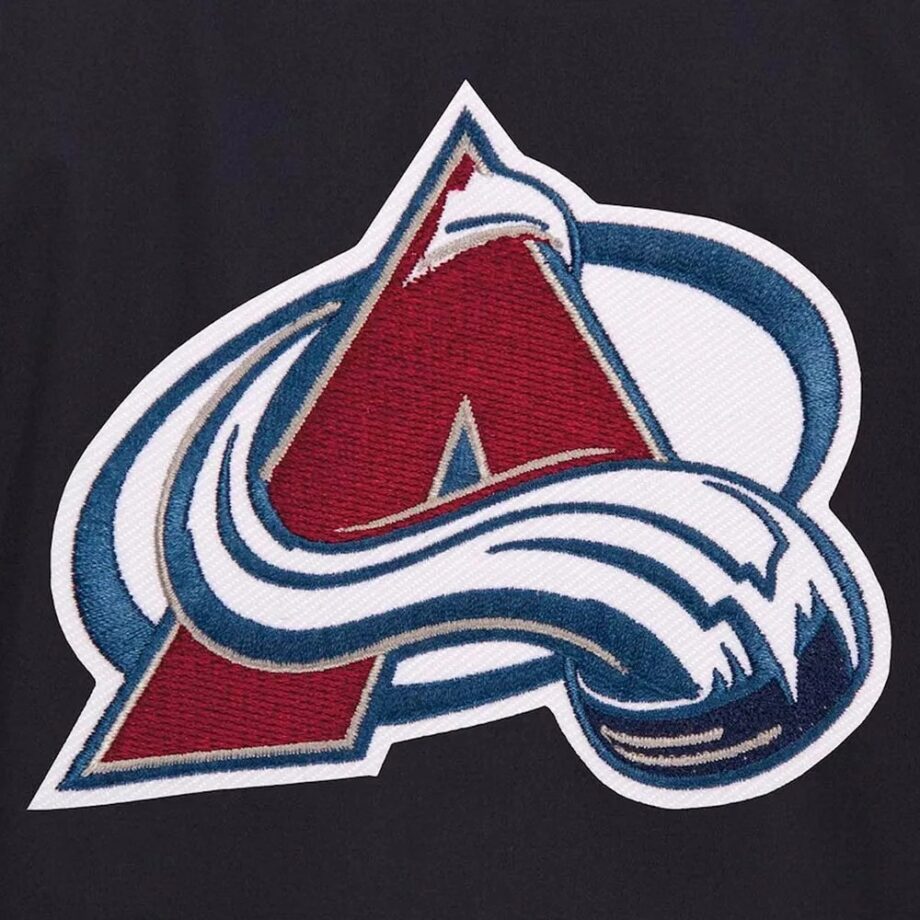 Colorado Avalanche Workwear Navy Cotton Jacket