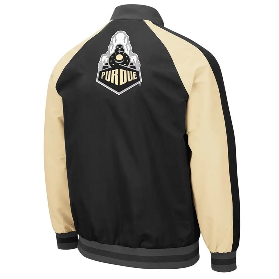 Colosseum Black Purdue Boilermakers Jacket