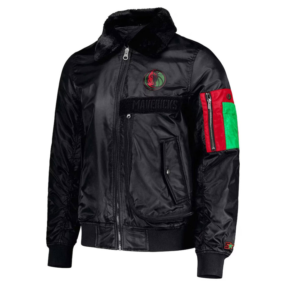 Dallas Mavericks Ty Mopkins Black Jacket