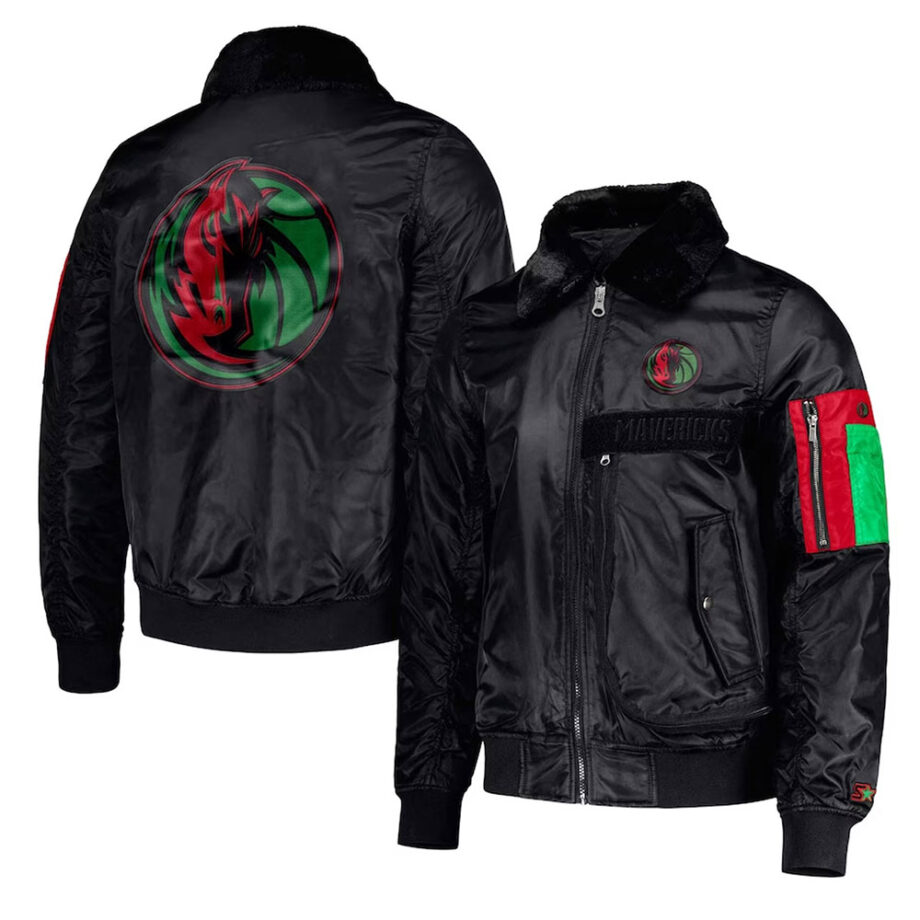 Dallas Mavericks Ty Mopkins Black Jacket