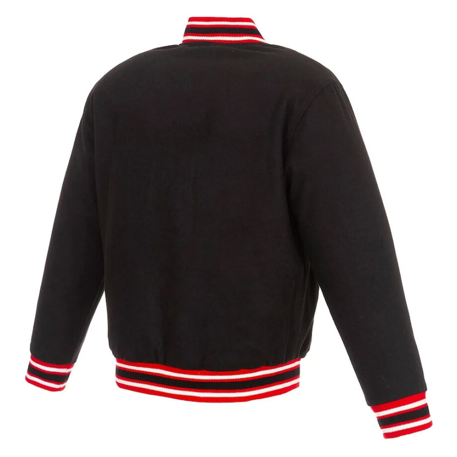D.C. United Black Varsity Wool Jacket