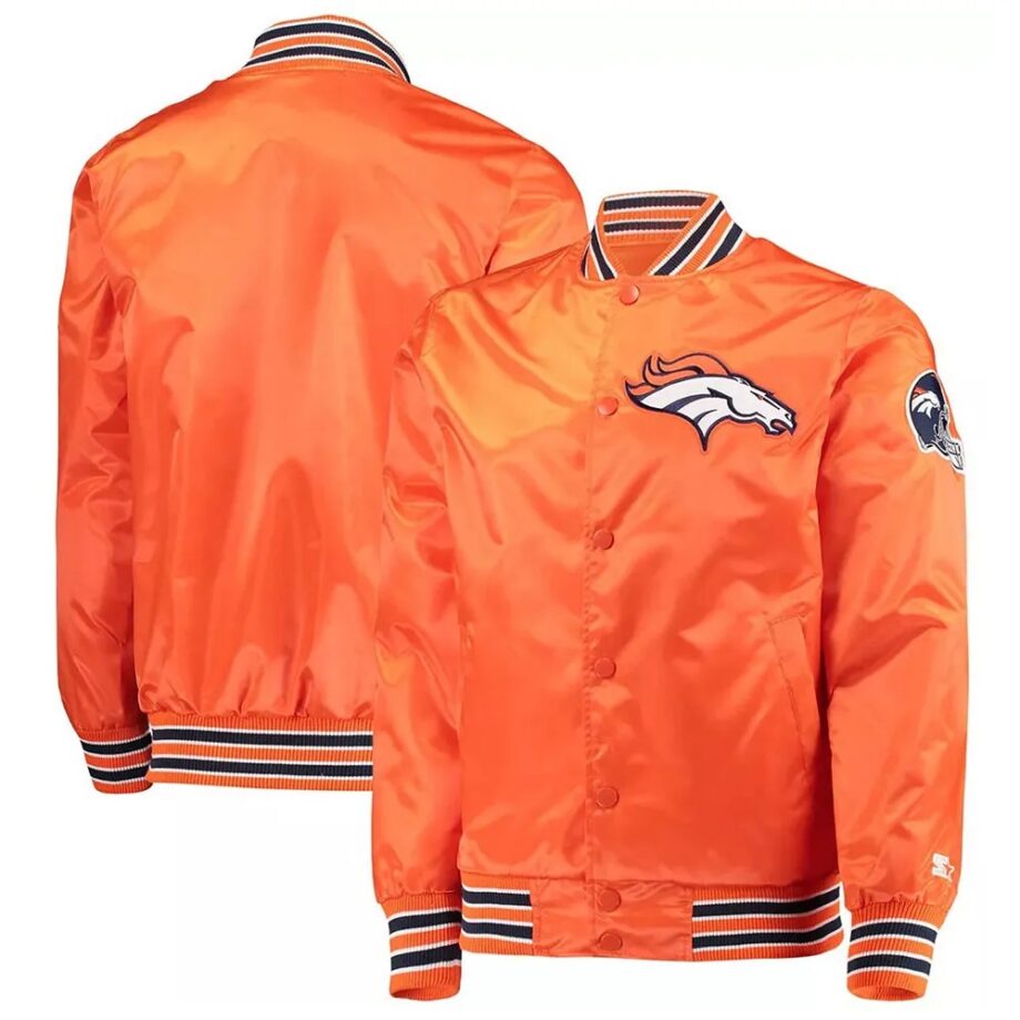 Denver Broncos Retro Diamond Orange Jacket